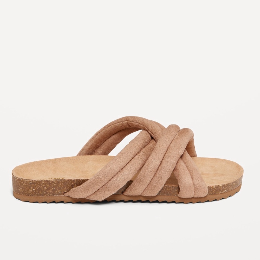 Old Navy Puffy Strappy Slide Sandals for Girls
